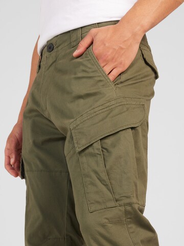 Vintage Industries Tapered Cargobyxa 'Ferron' i grön