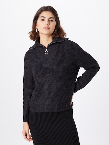 Pull-over 'Baker' ONLY en noir : devant