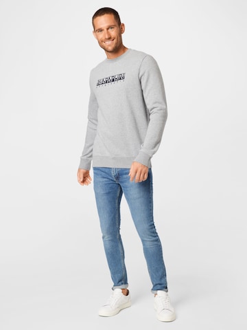 NAPAPIJRI Sweatshirt 'Berber' in Grey