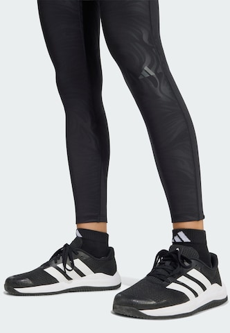 ADIDAS PERFORMANCE Skinny Παντελόνι φόρμας 'All Me Essentials' σε μαύρο