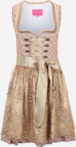 Krüger Madl Dirndl in Pink: front