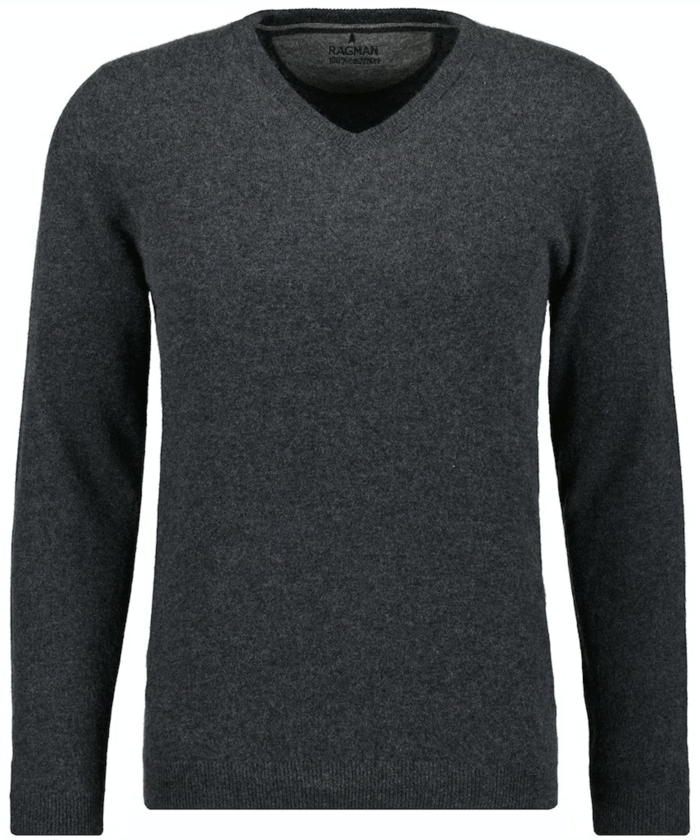 Ragman Pullover in Grau: Vorderseite