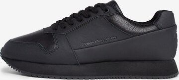 Calvin Klein Jeans Sneakers in Black: front