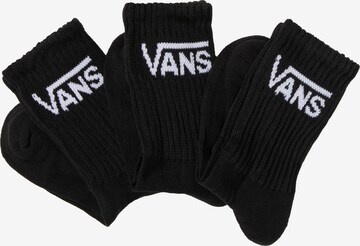 VANS Къси чорапи 'CLASSIC' в черно: отпред