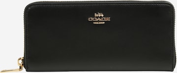 COACH Wallet in Black: front