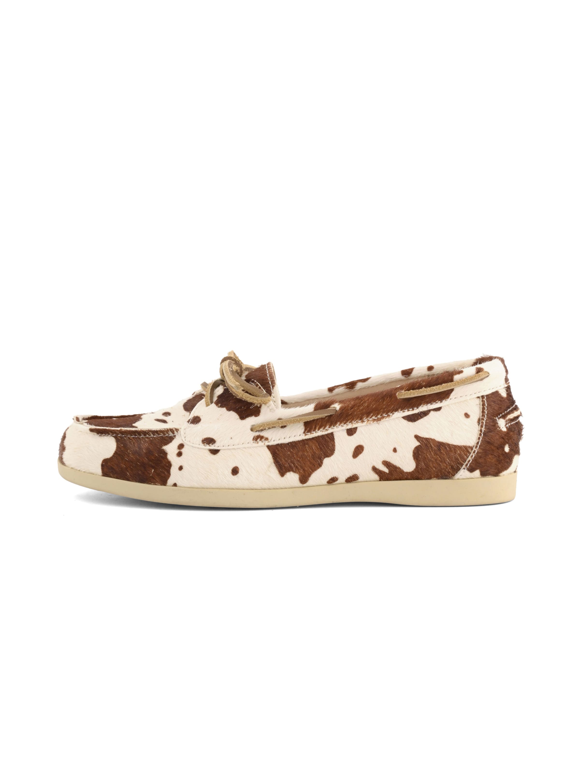 COLORS OF CALIFORNIA Moccasin in White: side
