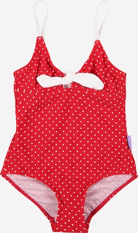 Maillot de bain petit amour en rouge : devant