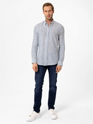 By Diess Collection Regular fit Overhemd in Blauw