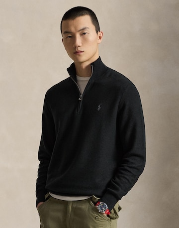 Polo Ralph Lauren Πουλόβερ σε μαύρο: μπροστά