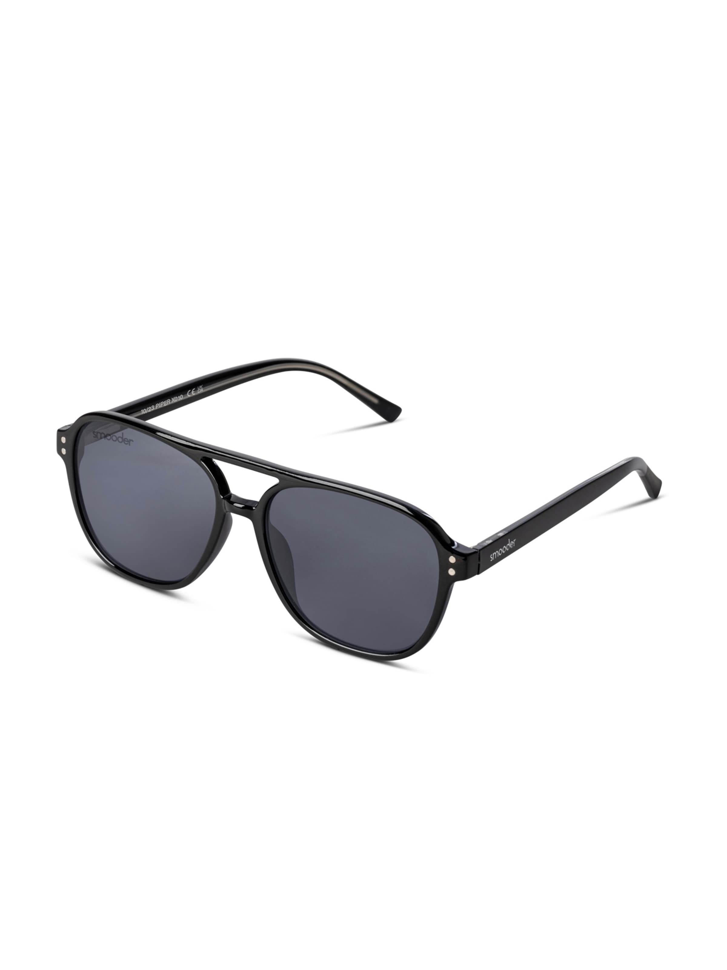 Smooder Sonnenbrille 'Piper Sun'‌‌‌ in Schwarz: Vorderseite