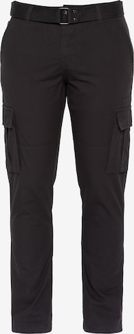 Schott NYC Hose in Schwarz: Vorderseite