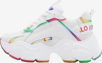 BUFFALO Matalavartiset tennarit 'Binary Shadow' värissä valkoinen: etupuoli