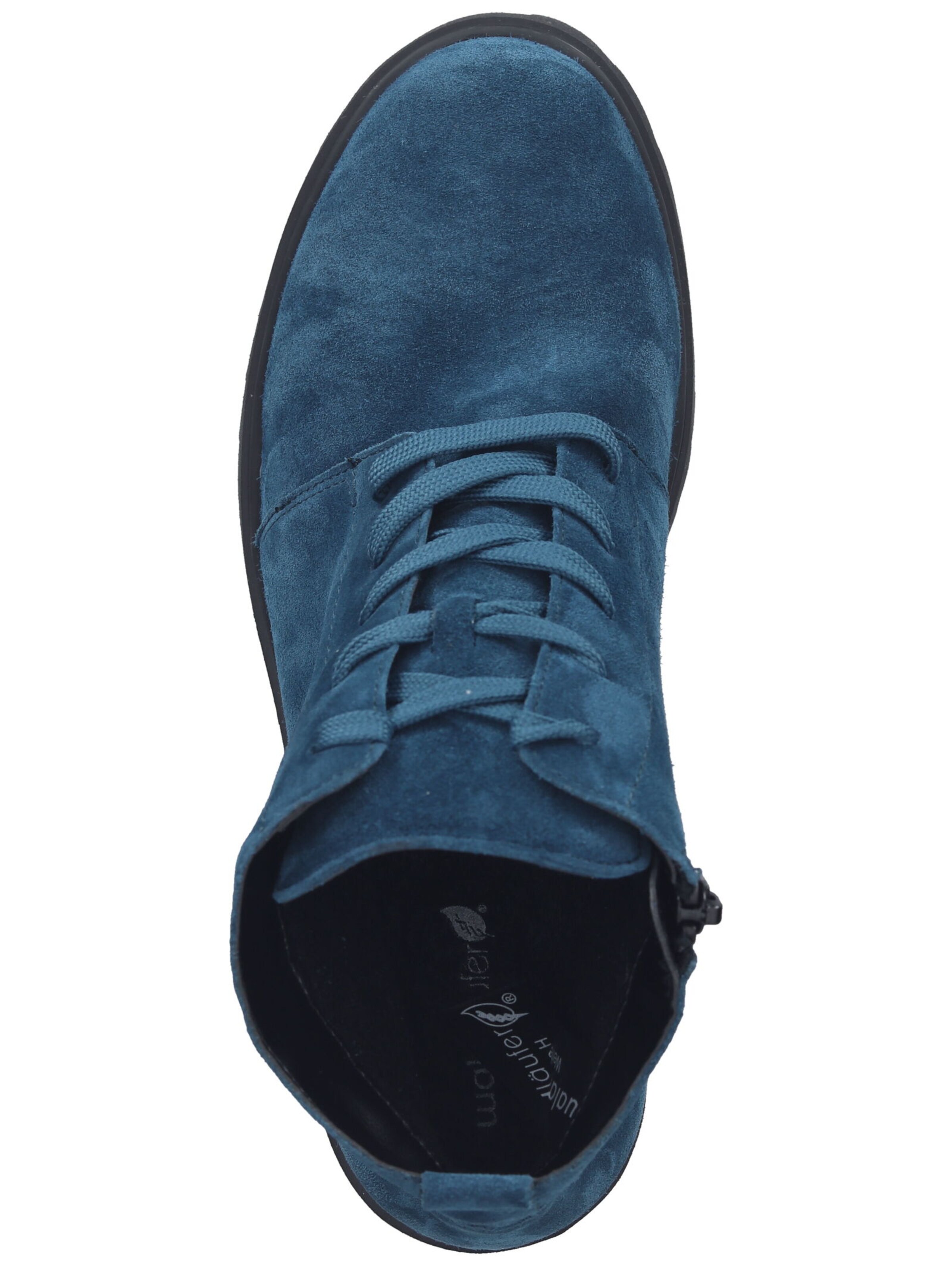 WALDLÄUFER Schnürstiefelette in Blau