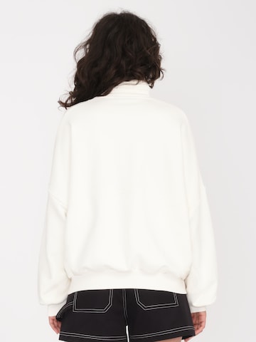 Volcom Sweatshirt ' REETROSTONE ' in Weiß
