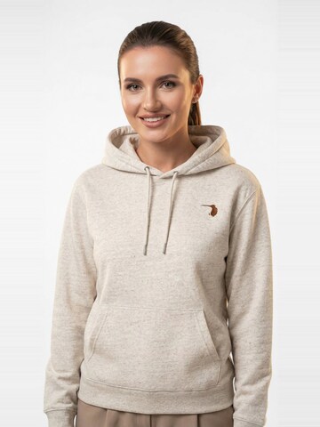 Rednib Sweatshirt 'Hood Stitch' in Beige