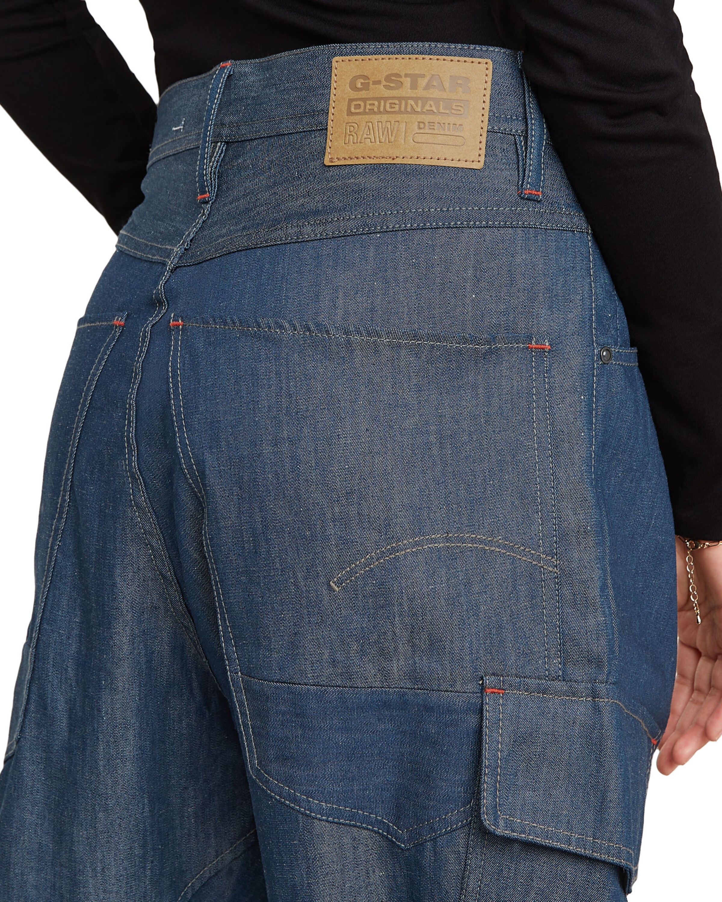 G-STAR Tapered Cargobroek in Blauw