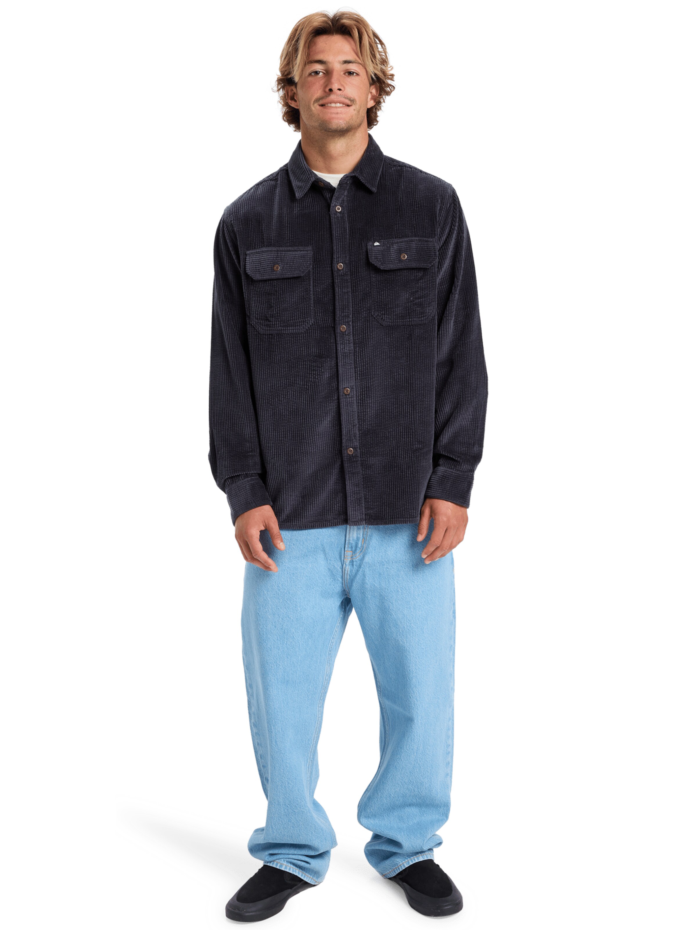 QUIKSILVER Shirt 'Venture' in Blue