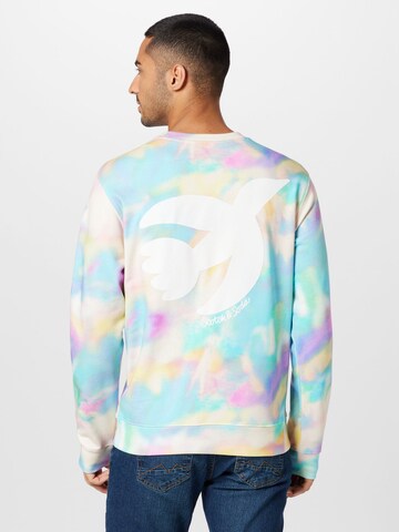 SCOTCH & SODA Sweatshirt 'The Free Spirit Peace Bird' in Blauw