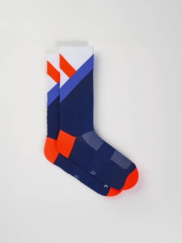INCYLENCE Athletic Socks 'TRAIL SUMMITS' in Blue