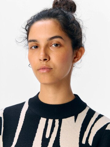 OBJECT Knit dress 'OBJRAY' in Black