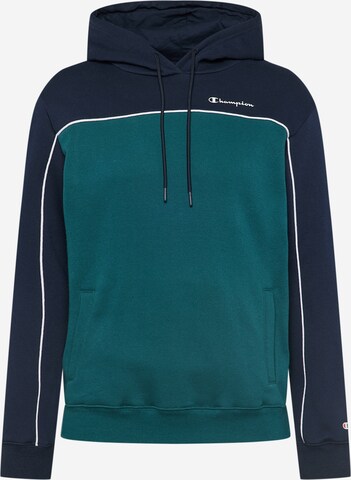 Champion Authentic Athletic Apparel Sweatshirt in Blauw: voorkant