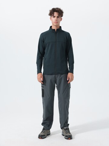 Youthup Sportstrickjacke in Grau