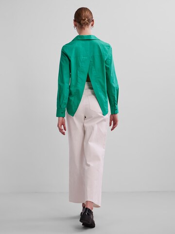 PIECES Blouse 'Vida' in Groen