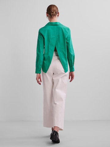 PIECES Blouse 'Vida' in Groen