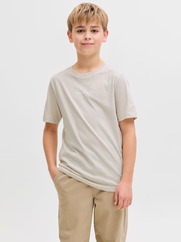 JJ Rebel Shirt 'JREBZAKI' in Beige: voorkant