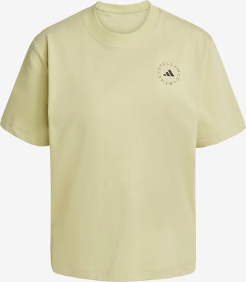 T-shirt fonctionnel 'Truecasuals' ADIDAS BY STELLA MCCARTNEY en jaune : devant