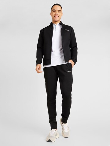 Hackett London Tapered Broek in Zwart