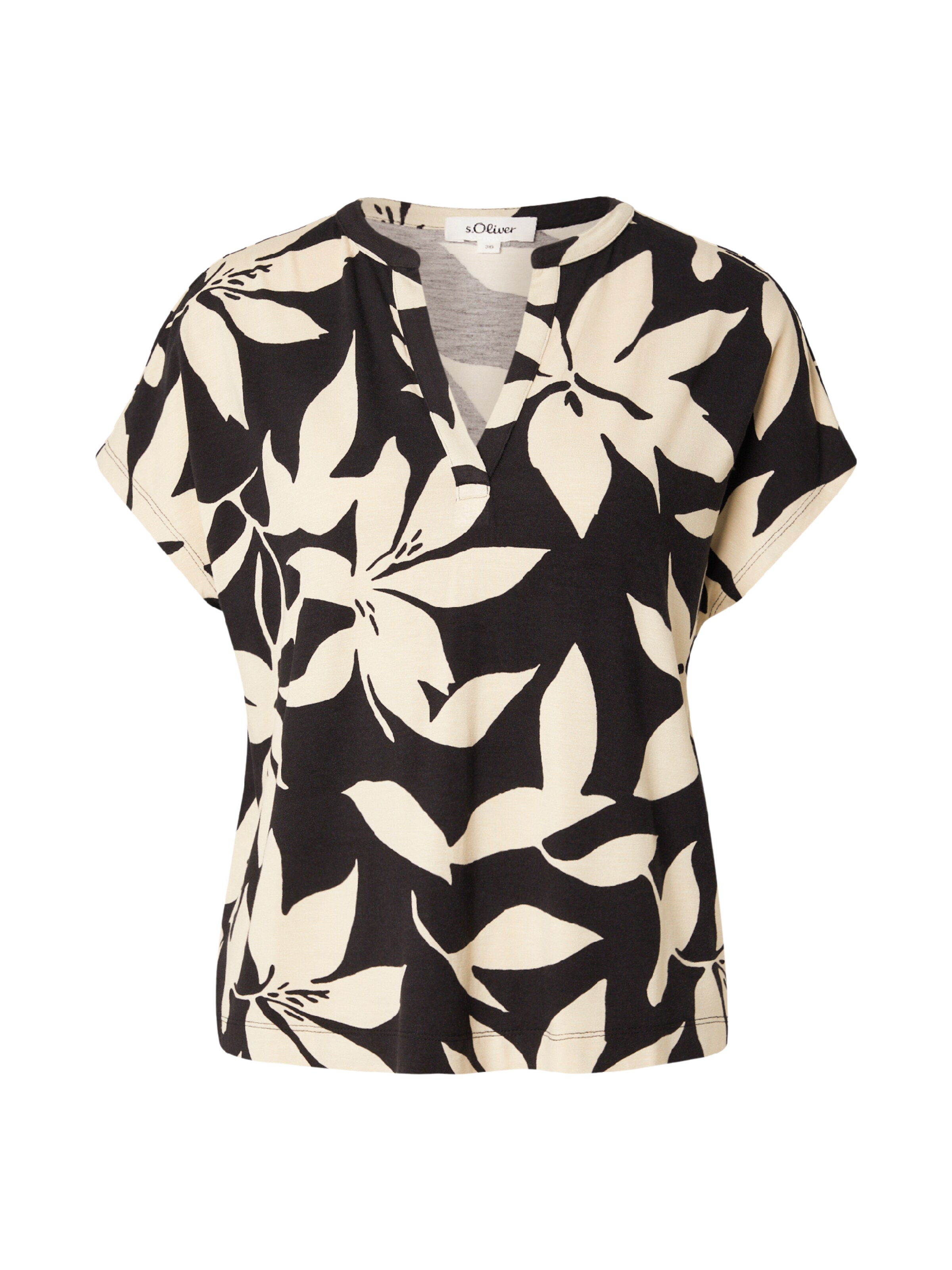 s.Oliver Blouse in Black: front