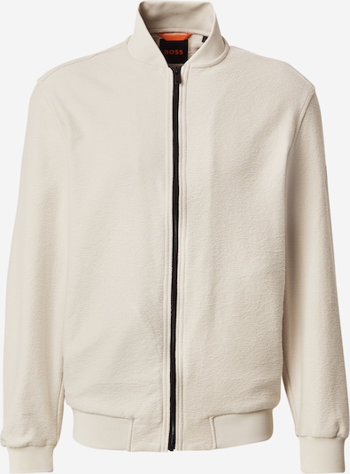 Demisezoninė striukė 'Lisimba M' iš BOSS, spalva – gelsvai pilka spalva / juoda, Prekių apžvalga