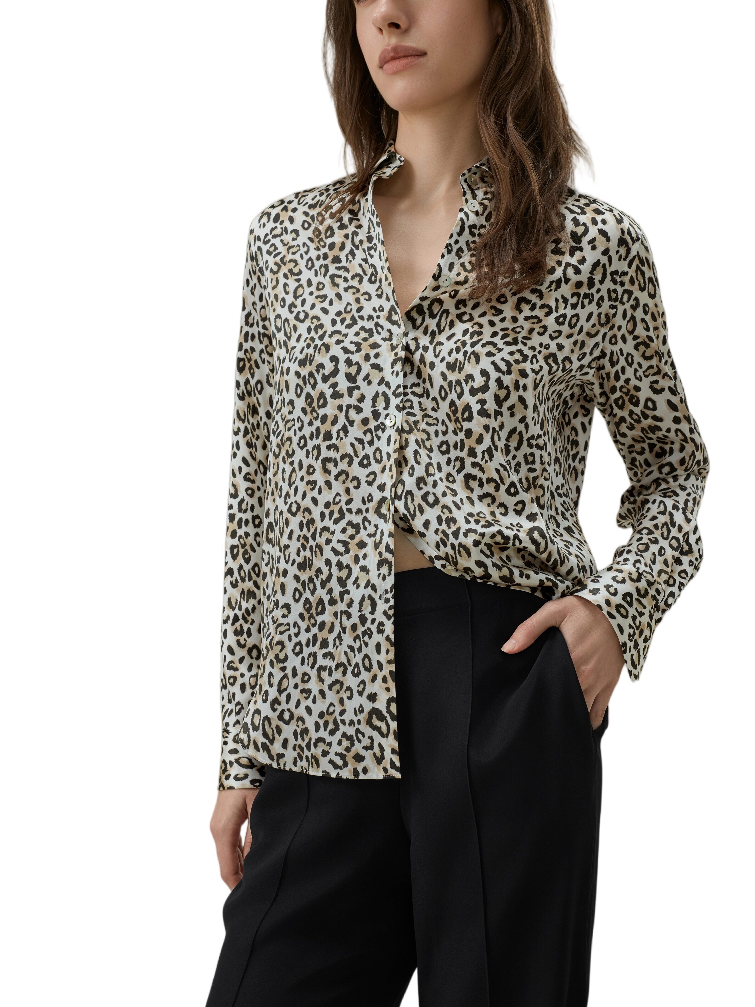 Lilysilk Blouse in Beige