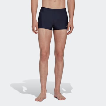 ADIDAS SPORTSWEAR Athletic Swim Trunks in Blue: front