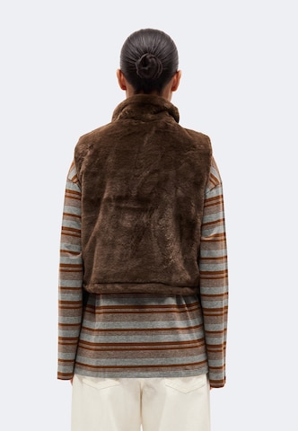 Hailys Vest 'Fi44lu' in Brown