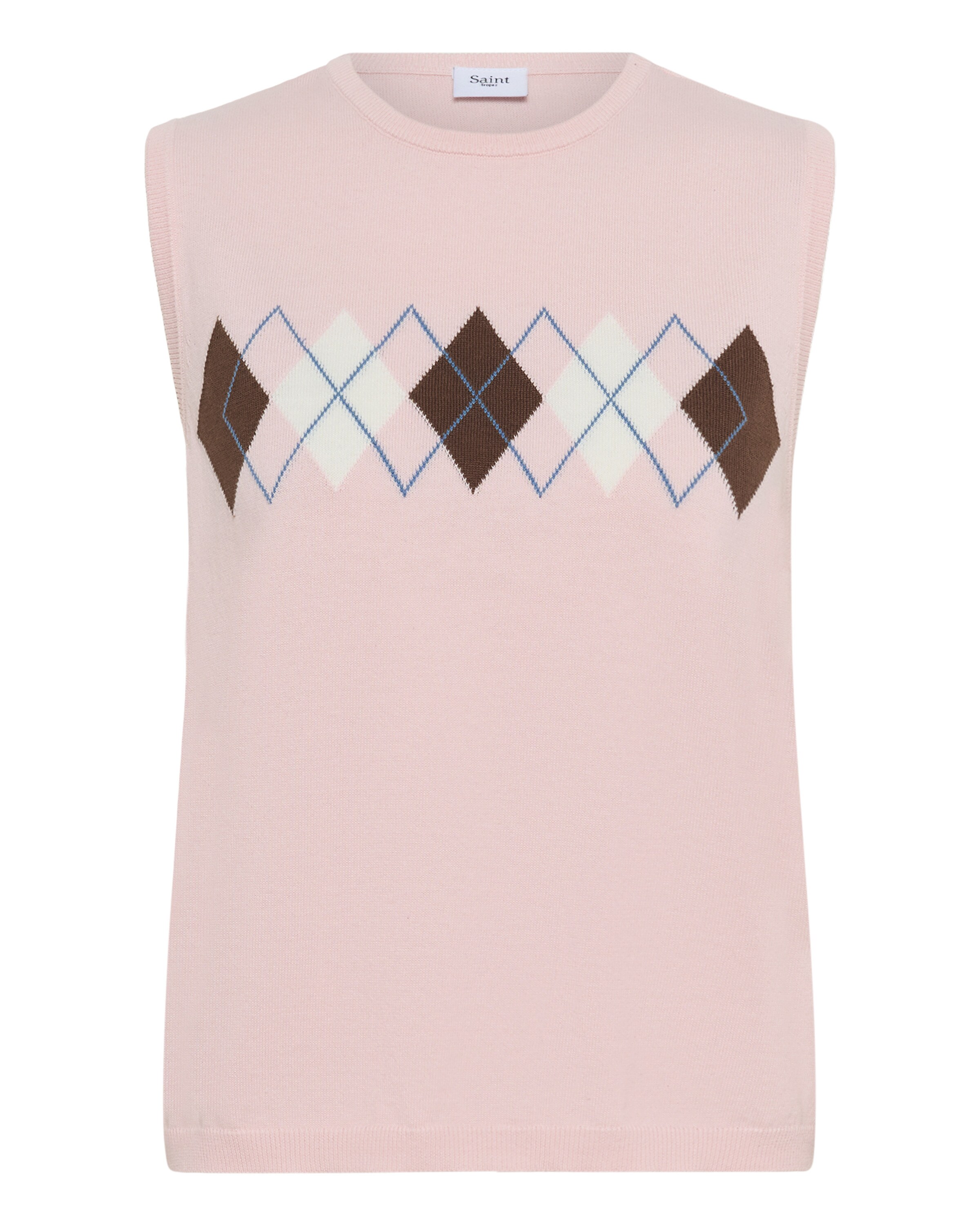 SAINT TROPEZ Weste in Pink: Vorderseite
