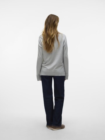 VERO MODA Pulover 'Silje' | siva barva