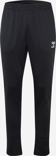 Hummel Sportbroek 'ESSENTIAL' in de kleur Zwart / Wit, Productweergave