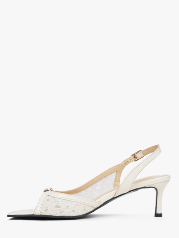 Estro Riemensandale '30-6184'‌‌‌ in Weiß