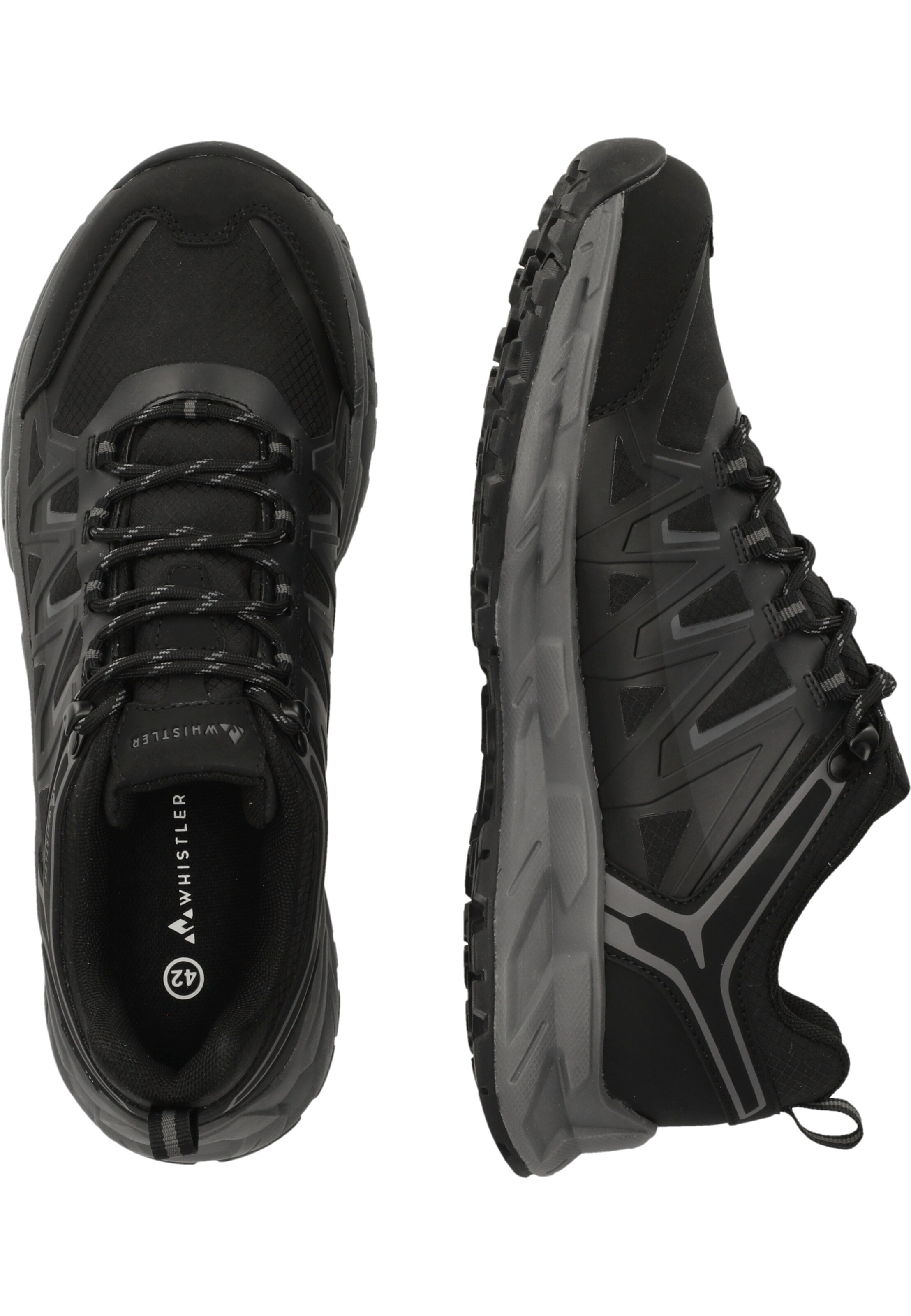 Whistler Low shoe 'Cardiff' in Black