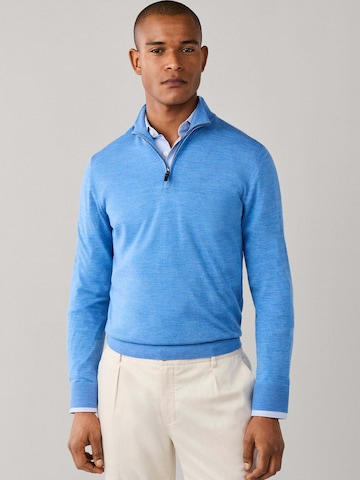 Pull-over Hackett London en bleu : devant
