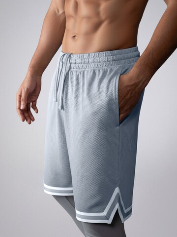 PANTONECLO Boardshorts 'Pantoneclo Men’s Gym Shorts with Side Gasket' in Grijs