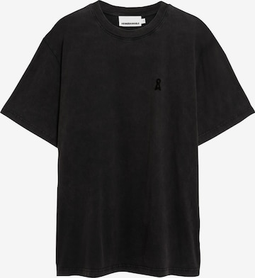 T-Shirt ARMEDANGELS en noir : devant