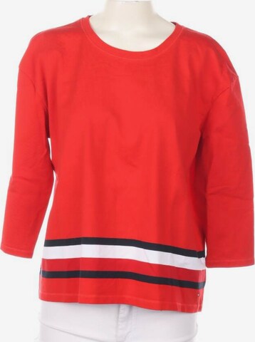 TOMMY HILFIGER Sweatshirt & Zip-Up Hoodie in XL in Red: front