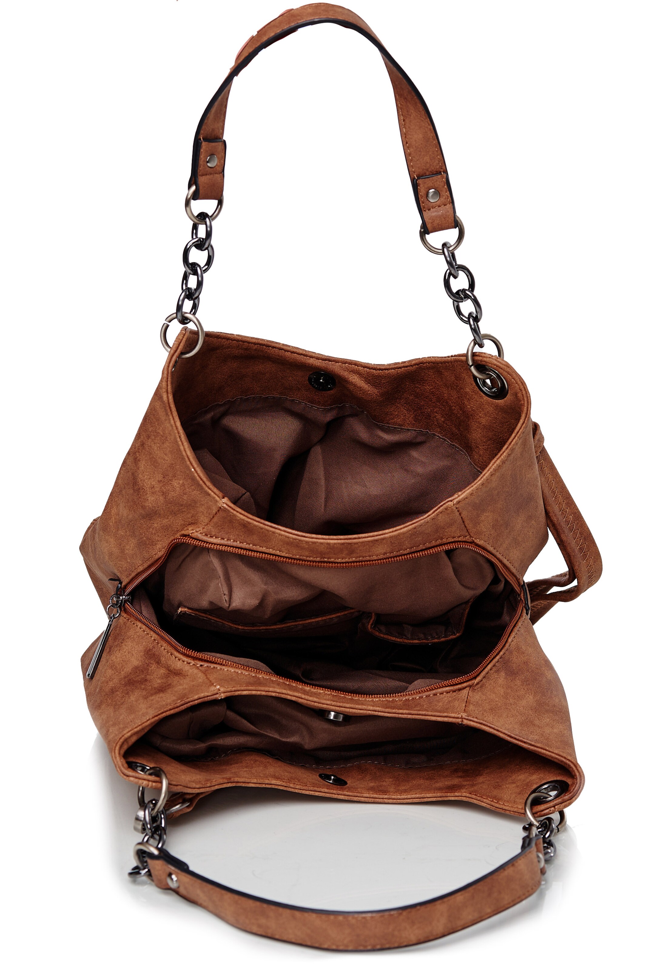 Frauen Taschen & Rucksäcke HARPA Handtasche in Braun - TZ79890 Frauen Taschen & Rucksäcke HARPA Handtasche in Braun - TZ79890