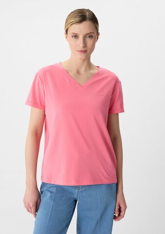 T-shirt COMMA en rose : devant