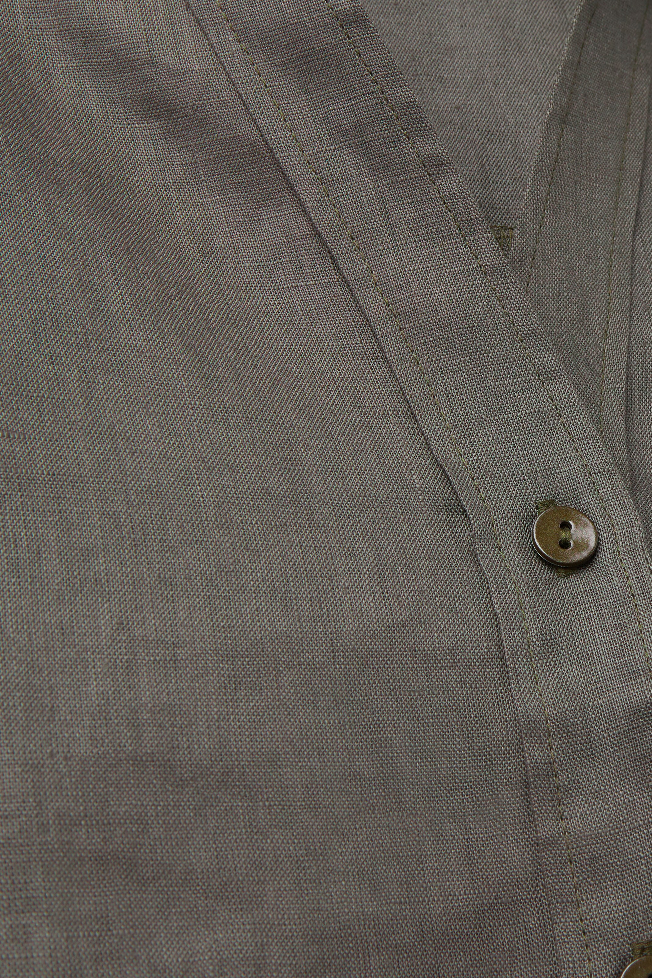 INTIMISSIMI Blouse 'The Pure Linen' in Green