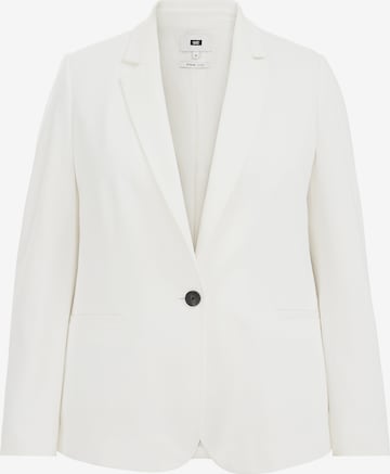 Blazer di WE Fashion in bianco: frontale