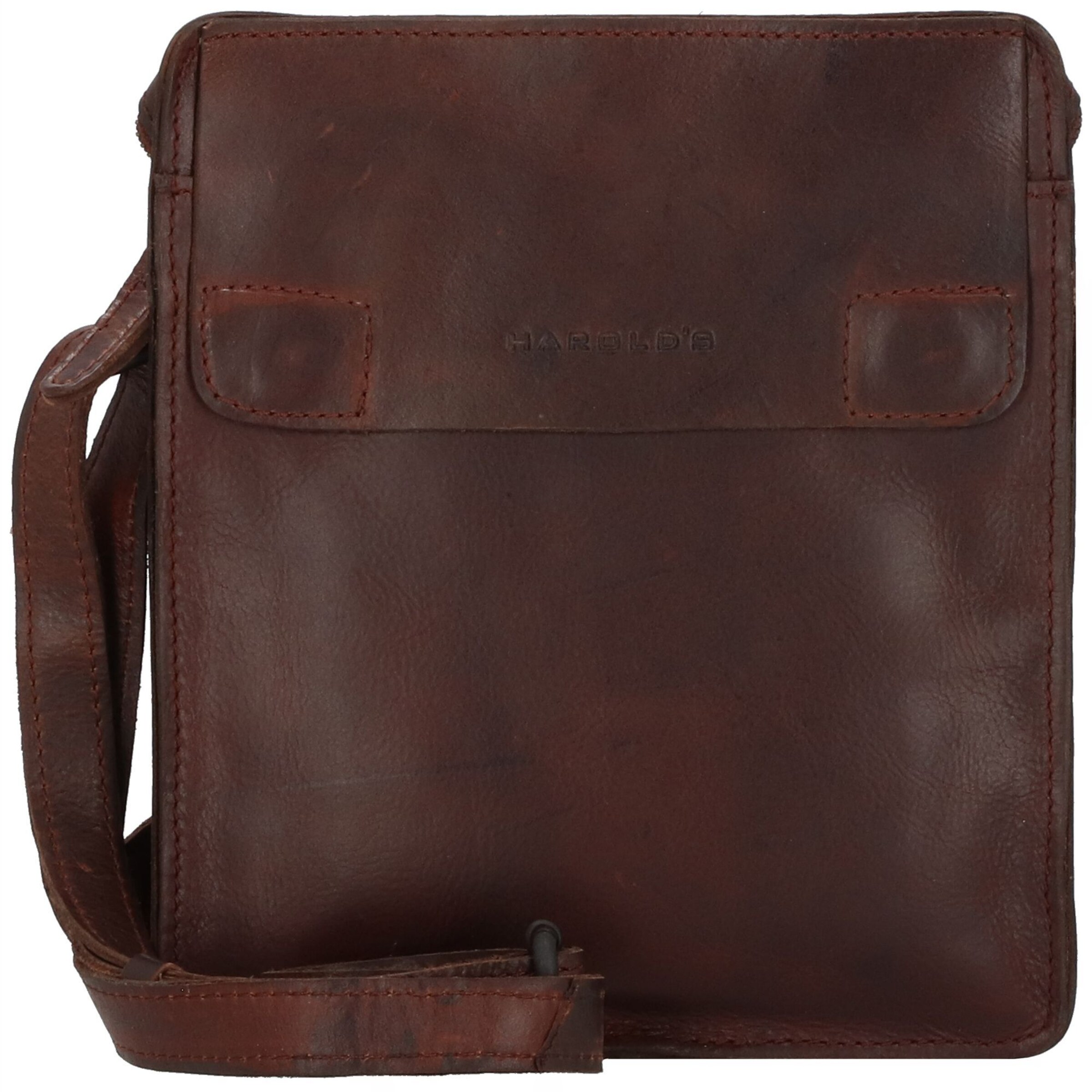 Harold's Schoudertas 'Aberdeen' in Bruin: voorkant